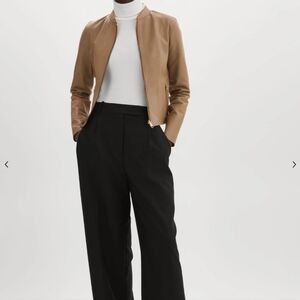 Lamarque Chapin Reversible Leather Jacket Sz XS